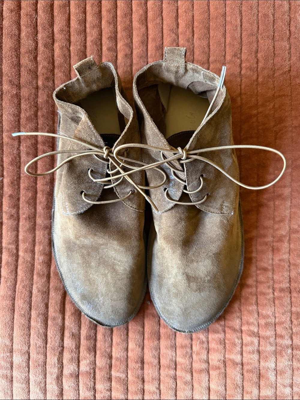 MARCÈLL Men's Strasacco Brown Suede Chukka Boots